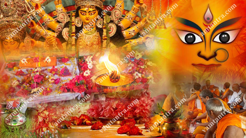 navratri puja procedure