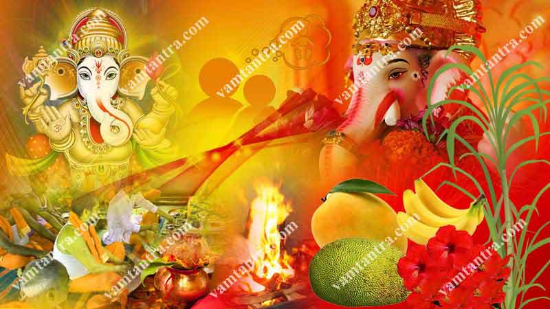 bal ganesh puja images